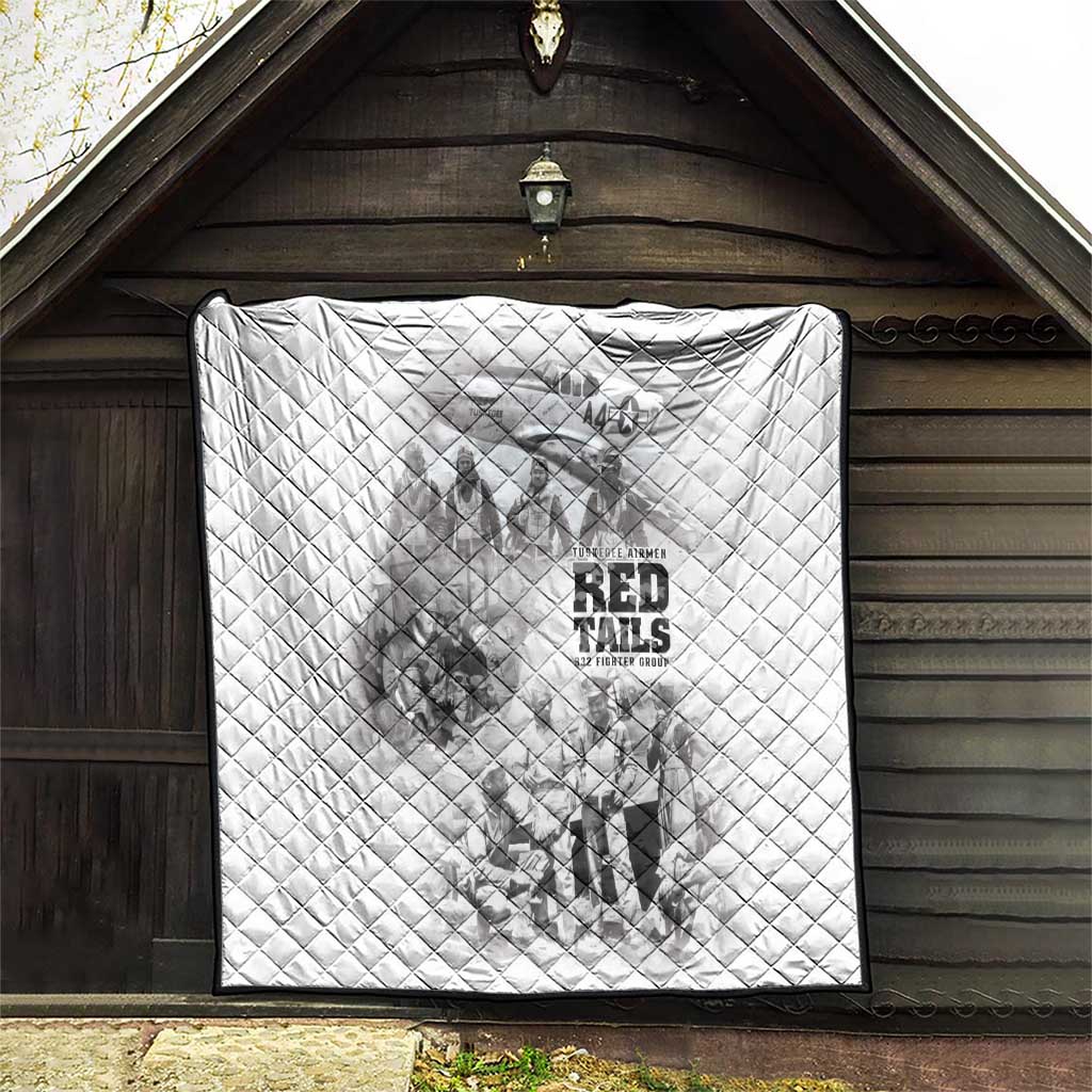 Tuskegee Airmen 332nd Fighter Group Quilt The First to Fly with Honor - Wonder Print Shop