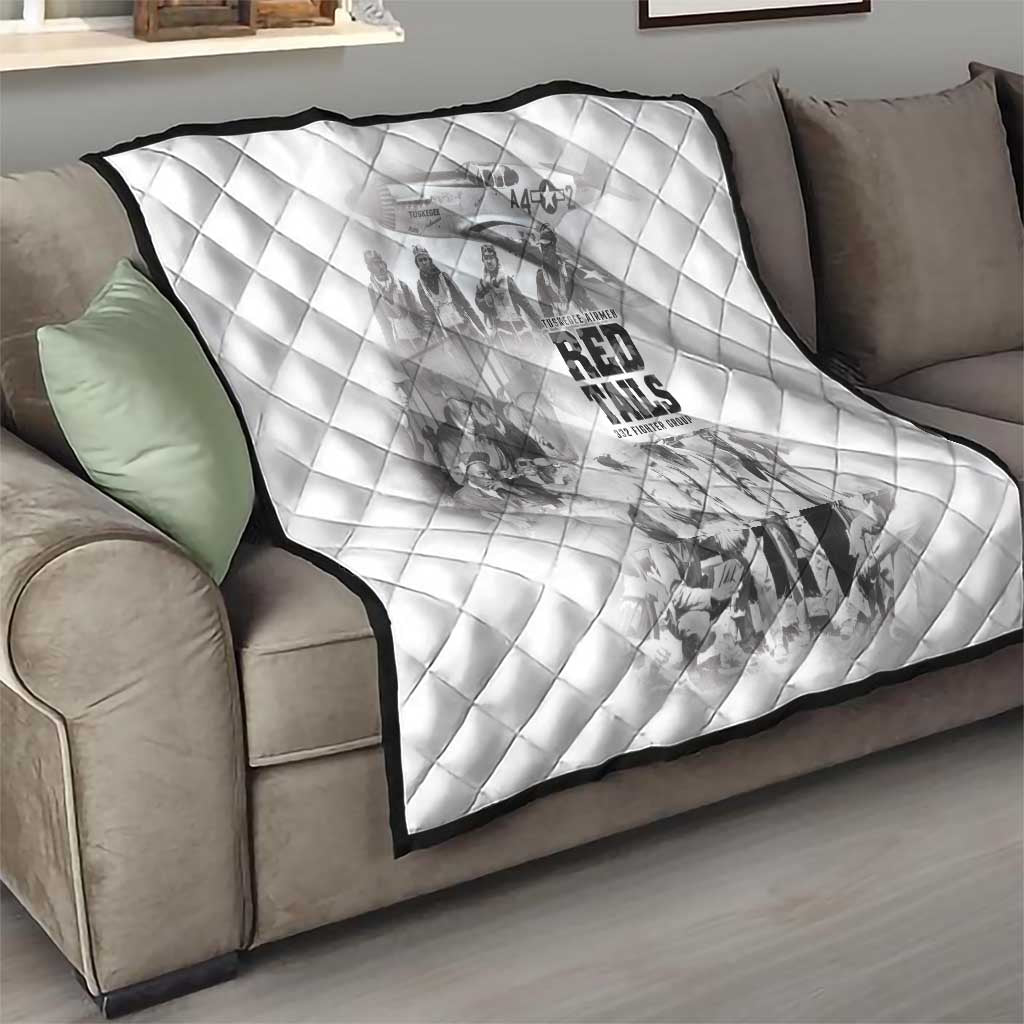 Tuskegee Airmen 332nd Fighter Group Quilt The First to Fly with Honor - Wonder Print Shop