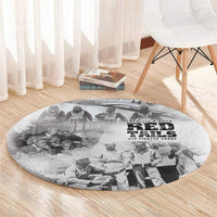 Tuskegee Airmen 332nd Fighter Group Round Carpet The First to Fly with Honor - Wonder Print Shop