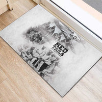 Tuskegee Airmen 332nd Fighter Group Rubber Doormat The First to Fly with Honor - Wonder Print Shop