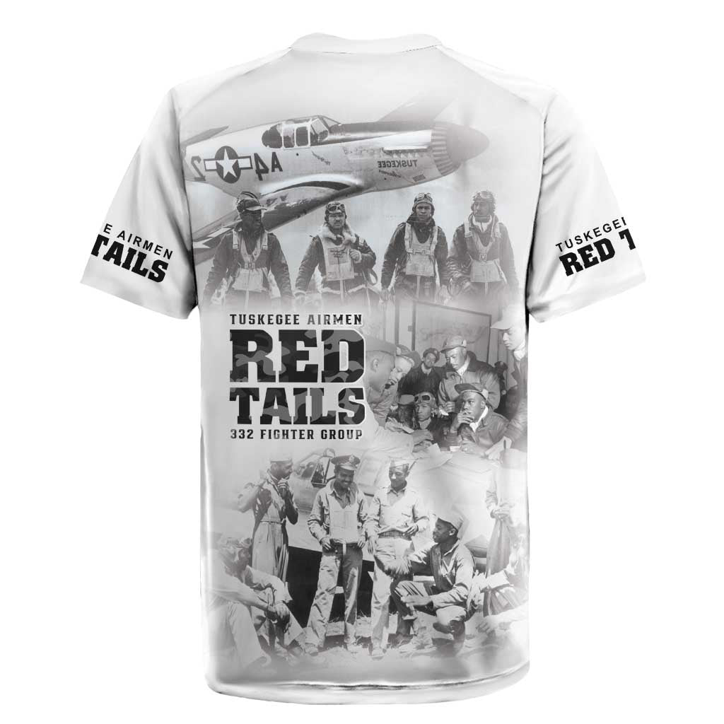 Tuskegee Airmen 332nd Fighter Group Rugby Jersey The First to Fly with Honor - Wonder Print Shop
