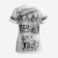 Tuskegee Airmen 332nd Fighter Group Scrub Top The First to Fly with Honor - Wonder Print Shop