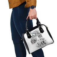 Tuskegee Airmen 332nd Fighter Group Shoulder Handbag The First to Fly with Honor - Wonder Print Shop