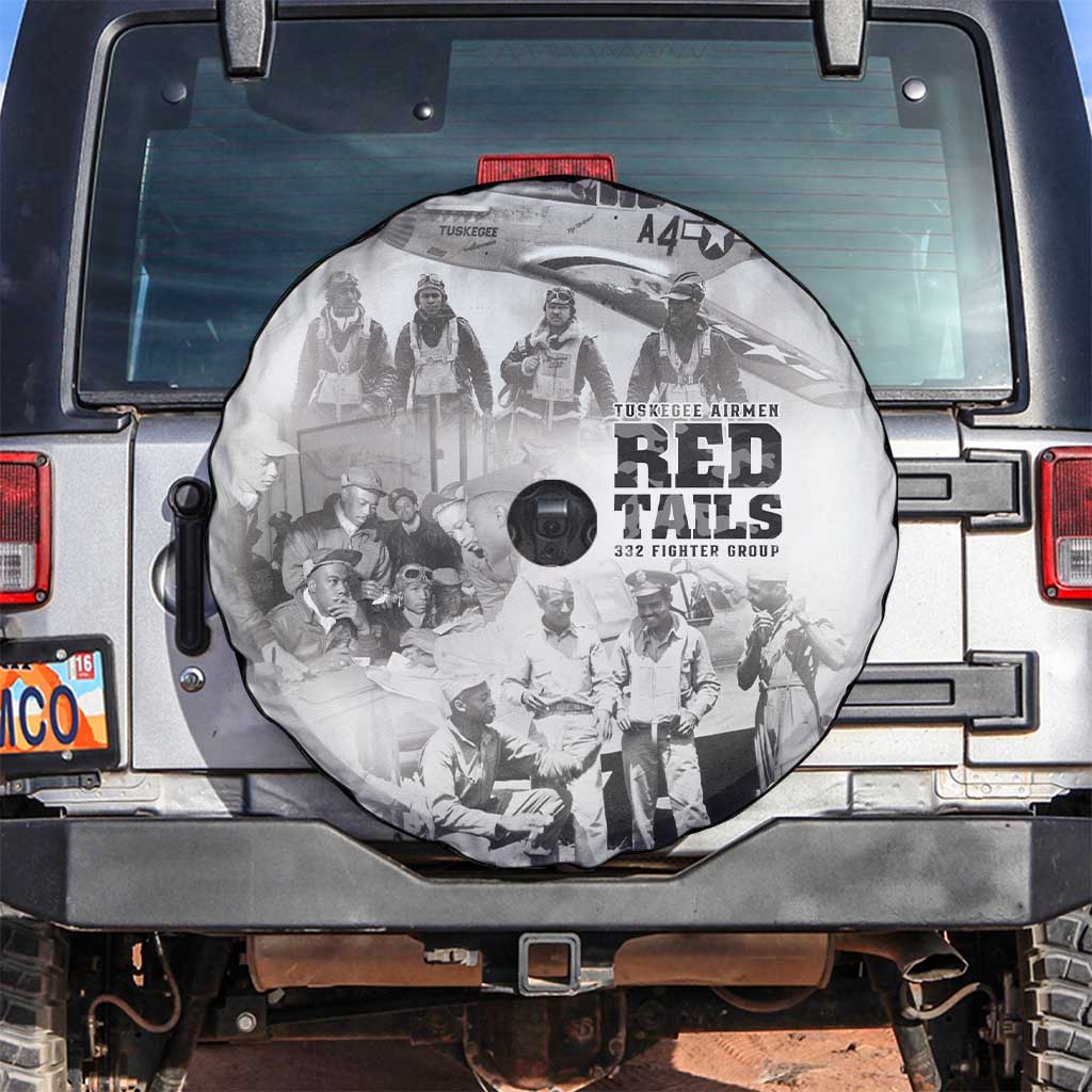 Tuskegee Airmen 332nd Fighter Group Spare Tire Cover The First to Fly with Honor - Wonder Print Shop