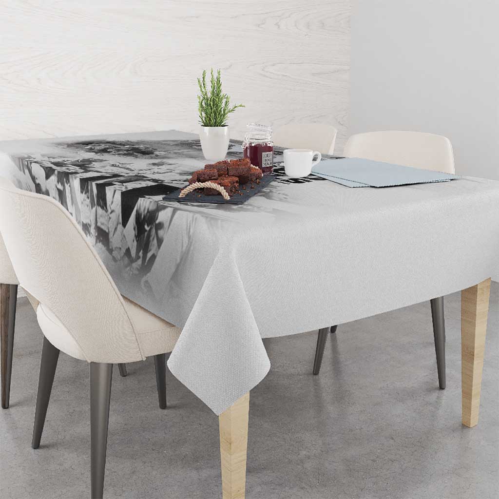 Tuskegee Airmen 332nd Fighter Group Tablecloth The First to Fly with Honor - Wonder Print Shop