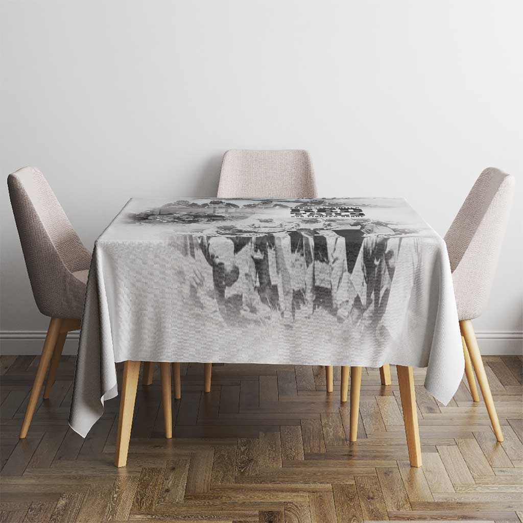 Tuskegee Airmen 332nd Fighter Group Tablecloth The First to Fly with Honor - Wonder Print Shop