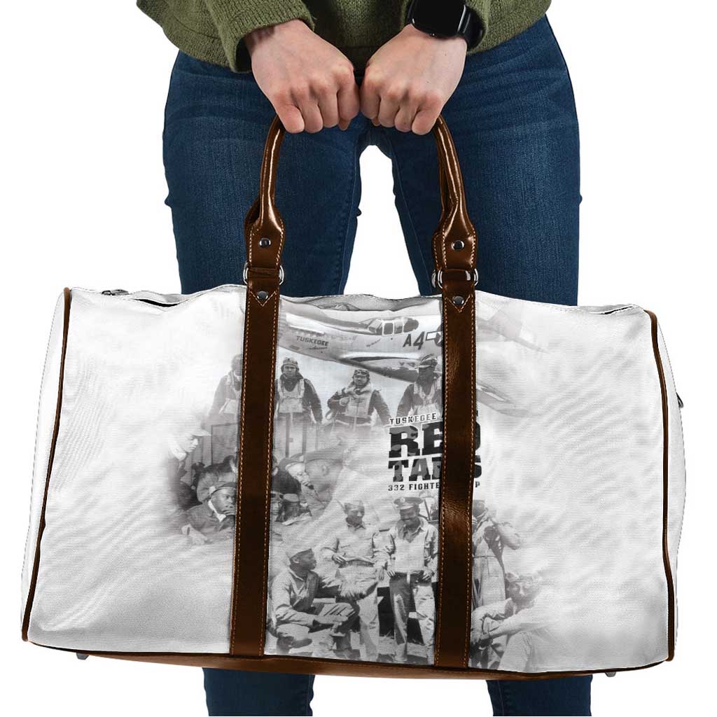 Tuskegee Airmen 332nd Fighter Group Travel Bag The First to Fly with Honor - Wonder Print Shop