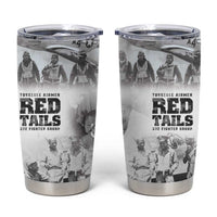 Tuskegee Airmen 332nd Fighter Group Tumbler Cup The First to Fly with Honor - Wonder Print Shop