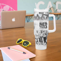 Tuskegee Airmen 332nd Fighter Group Tumbler With Handle The First to Fly with Honor - Wonder Print Shop