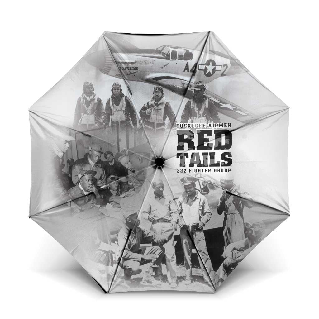 Tuskegee Airmen 332nd Fighter Group Umbrella The First to Fly with Honor - Wonder Print Shop
