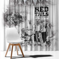 Tuskegee Airmen 332nd Fighter Group Window Curtain The First to Fly with Honor - Wonder Print Shop