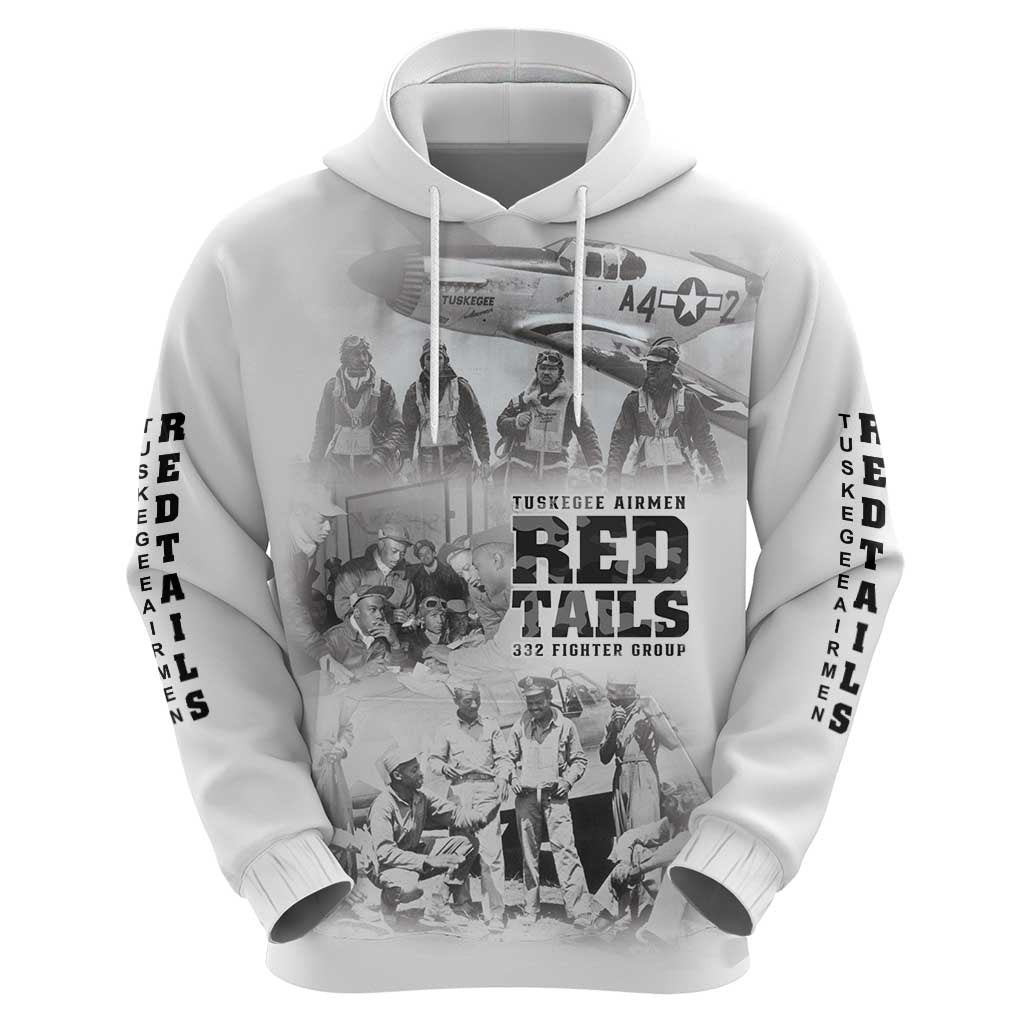 Tuskegee Airmen 332nd Fighter Group Zip Hoodie The First to Fly with Honor - Wonder Print Shop