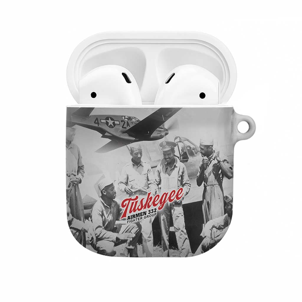 Tuskegee Airmen 332nd Fighter Group AirPods Case Vintage-style War - Wonder Print Shop