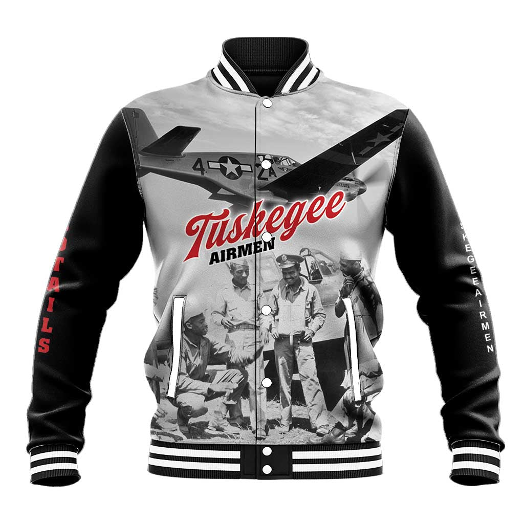 Tuskegee Airmen 332nd Fighter Group Baseball Jacket Vintage-style War - Wonder Print Shop