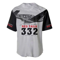 Tuskegee Airmen 332nd Fighter Group Baseball Jersey Vintage-style War - Wonder Print Shop