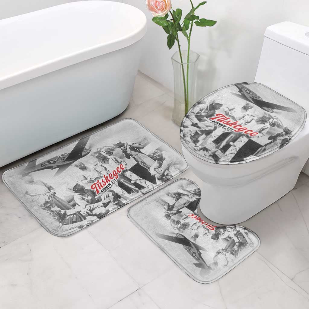 Tuskegee Airmen 332nd Fighter Group Bathroom Set Vintage-style War - Wonder Print Shop