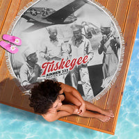 Tuskegee Airmen 332nd Fighter Group Beach Blanket Vintage-style War - Wonder Print Shop