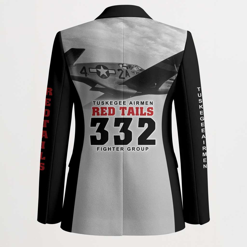 Tuskegee Airmen 332nd Fighter Group Blazer Vintage-style War - Wonder Print Shop