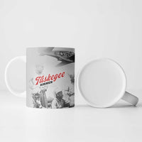 Tuskegee Airmen 332nd Fighter Group Ceramic Mug Vintage-style War - Wonder Print Shop