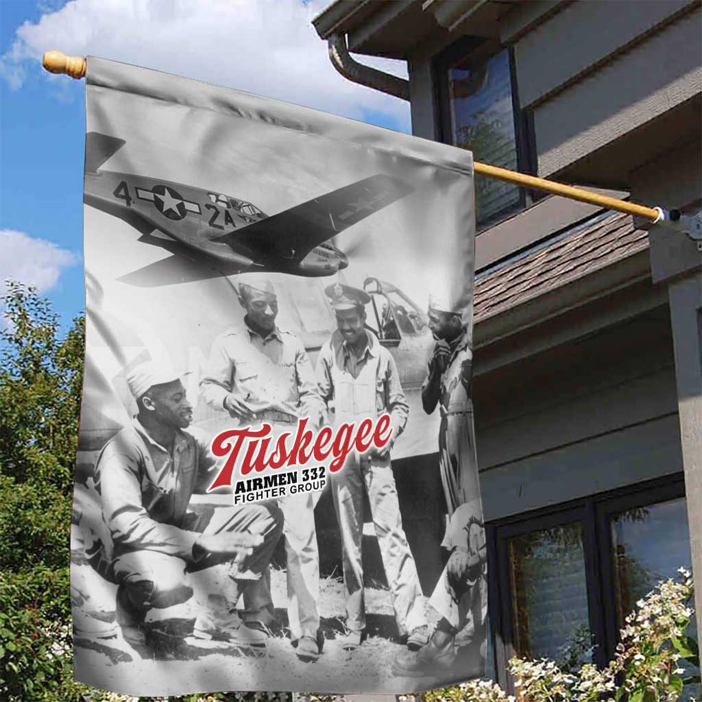 Tuskegee Airmen 332nd Fighter Group Garden Flag Vintage-style War - Wonder Print Shop