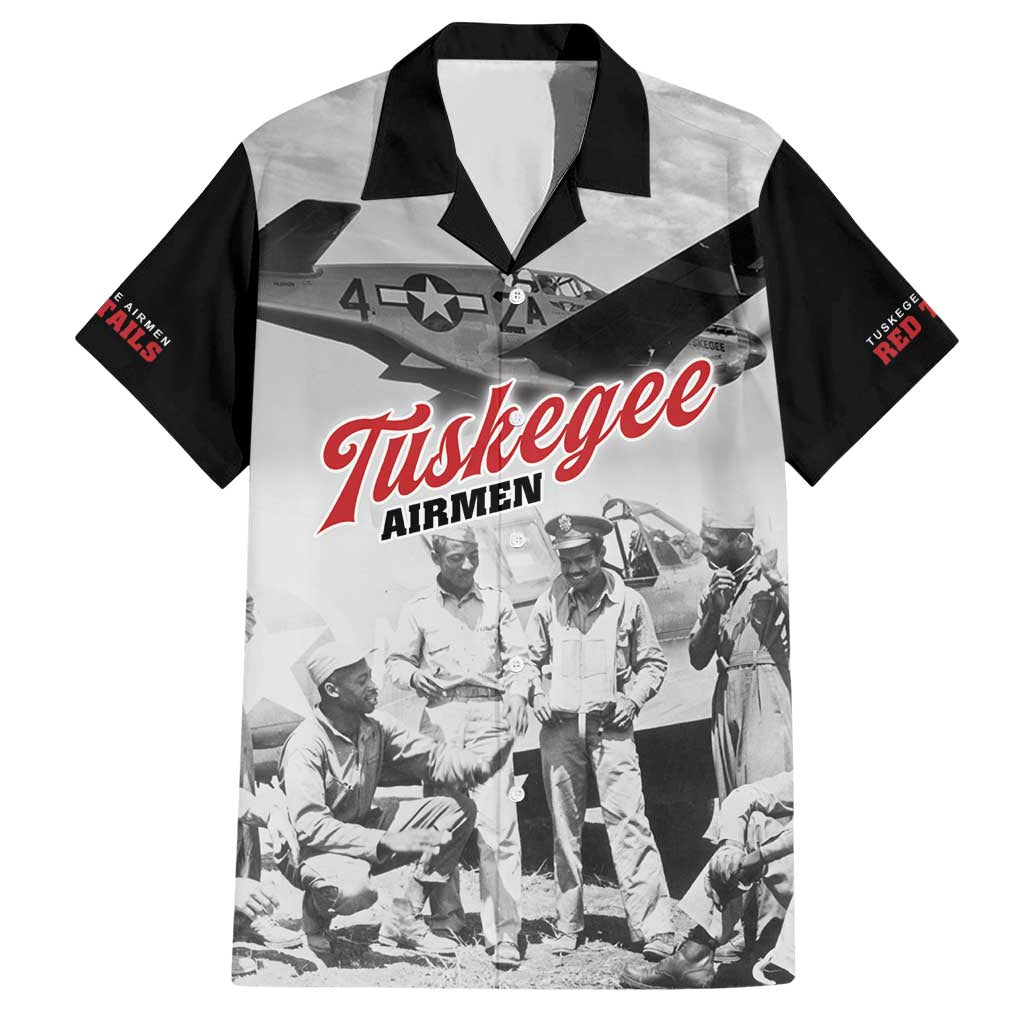 Tuskegee Airmen 332nd Fighter Group Hawaiian Shirt Vintage-style War - Wonder Print Shop