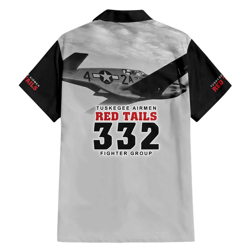 Tuskegee Airmen 332nd Fighter Group Hawaiian Shirt Vintage-style War - Wonder Print Shop