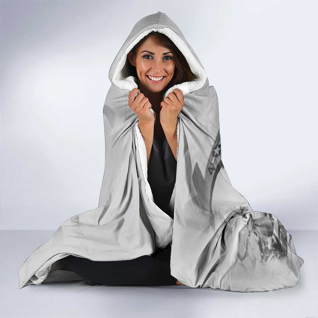 Tuskegee Airmen 332nd Fighter Group Hooded Blanket Vintage-style War - Wonder Print Shop