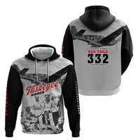 Tuskegee Airmen 332nd Fighter Group Hoodie Vintage-style War - Wonder Print Shop