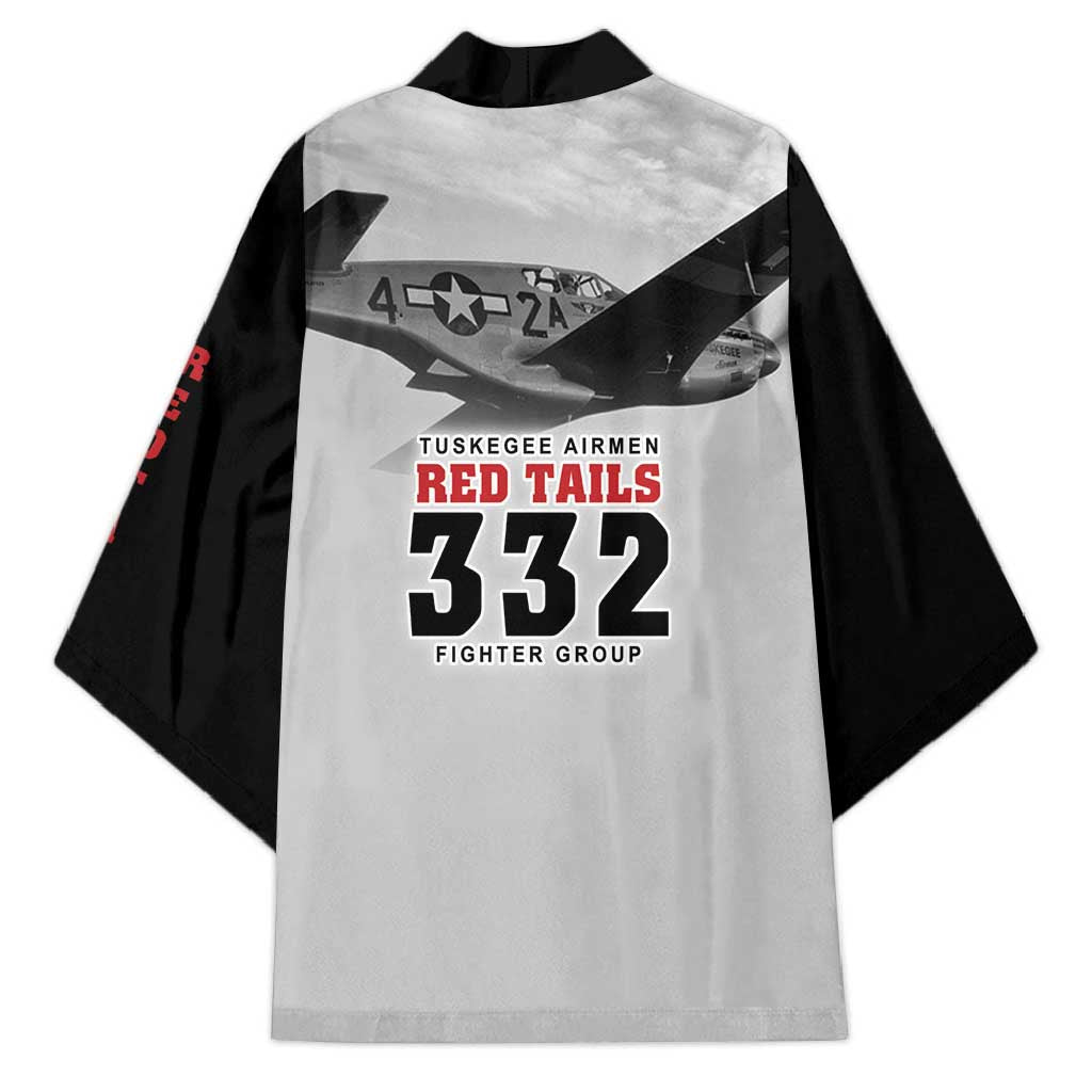 Tuskegee Airmen 332nd Fighter Group Kimono Vintage-style War - Wonder Print Shop