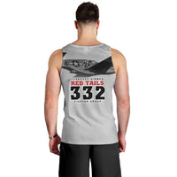 Tuskegee Airmen 332nd Fighter Group Men Tank Top Vintage-style War - Wonder Print Shop