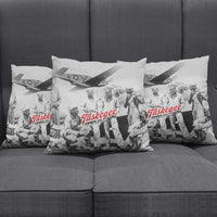 Tuskegee Airmen 332nd Fighter Group Pillow Cover Vintage-style War - Wonder Print Shop