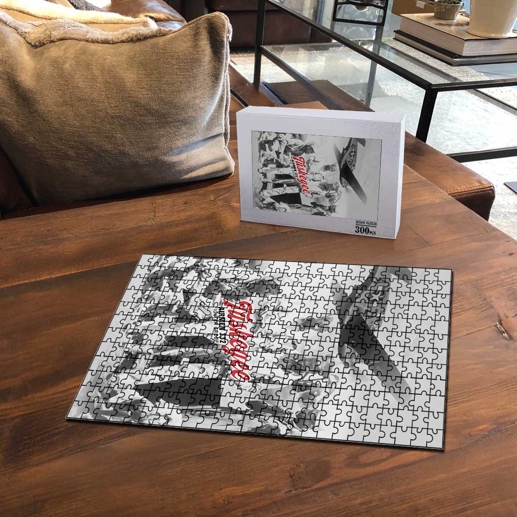 Tuskegee Airmen 332nd Fighter Group Puzzle Vintage-style War - Wonder Print Shop