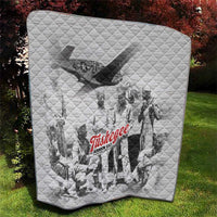 Tuskegee Airmen 332nd Fighter Group Quilt Vintage-style War - Wonder Print Shop