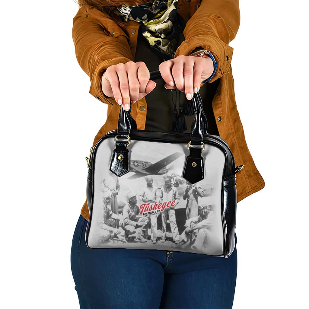 Tuskegee Airmen 332nd Fighter Group Shoulder Handbag Vintage-style War - Wonder Print Shop