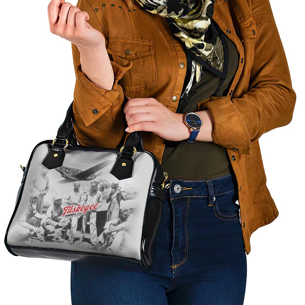 Tuskegee Airmen 332nd Fighter Group Shoulder Handbag Vintage-style War - Wonder Print Shop