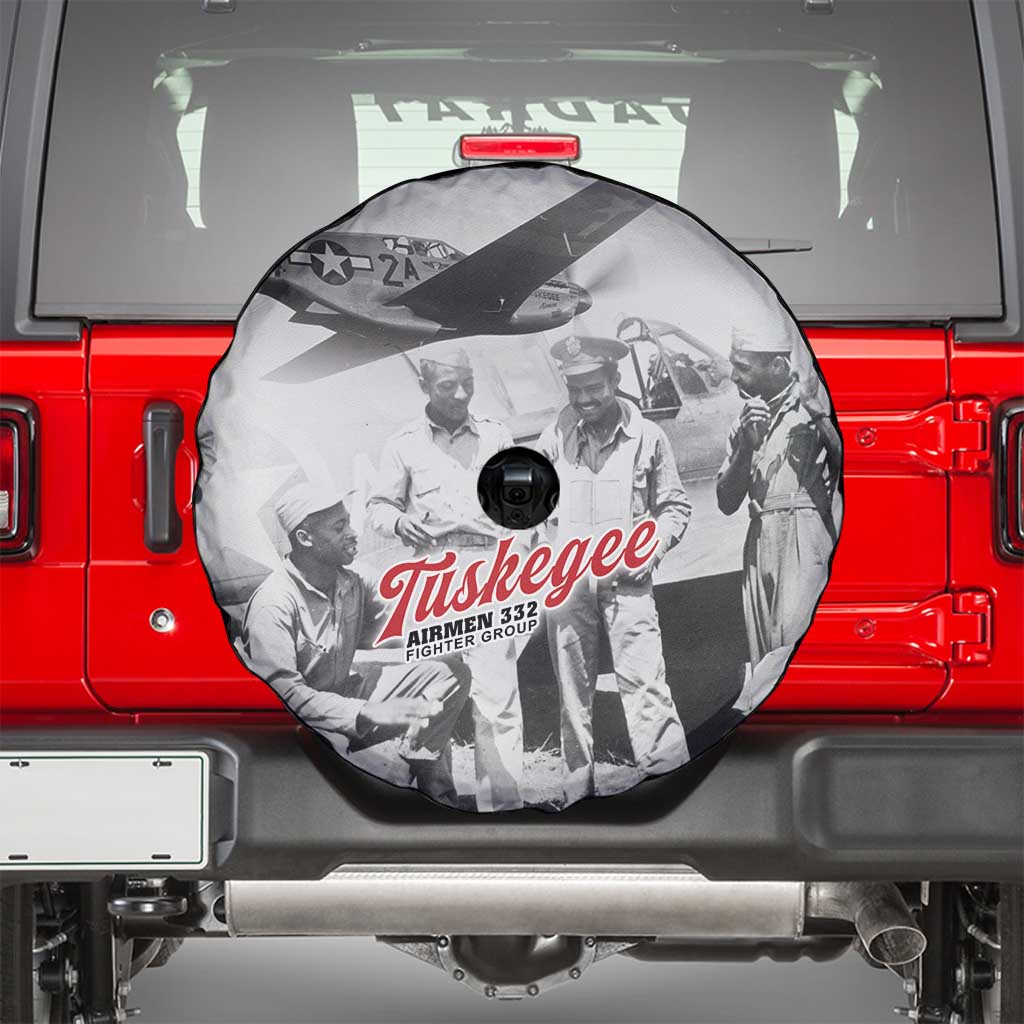 Tuskegee Airmen 332nd Fighter Group Spare Tire Cover Vintage-style War - Wonder Print Shop