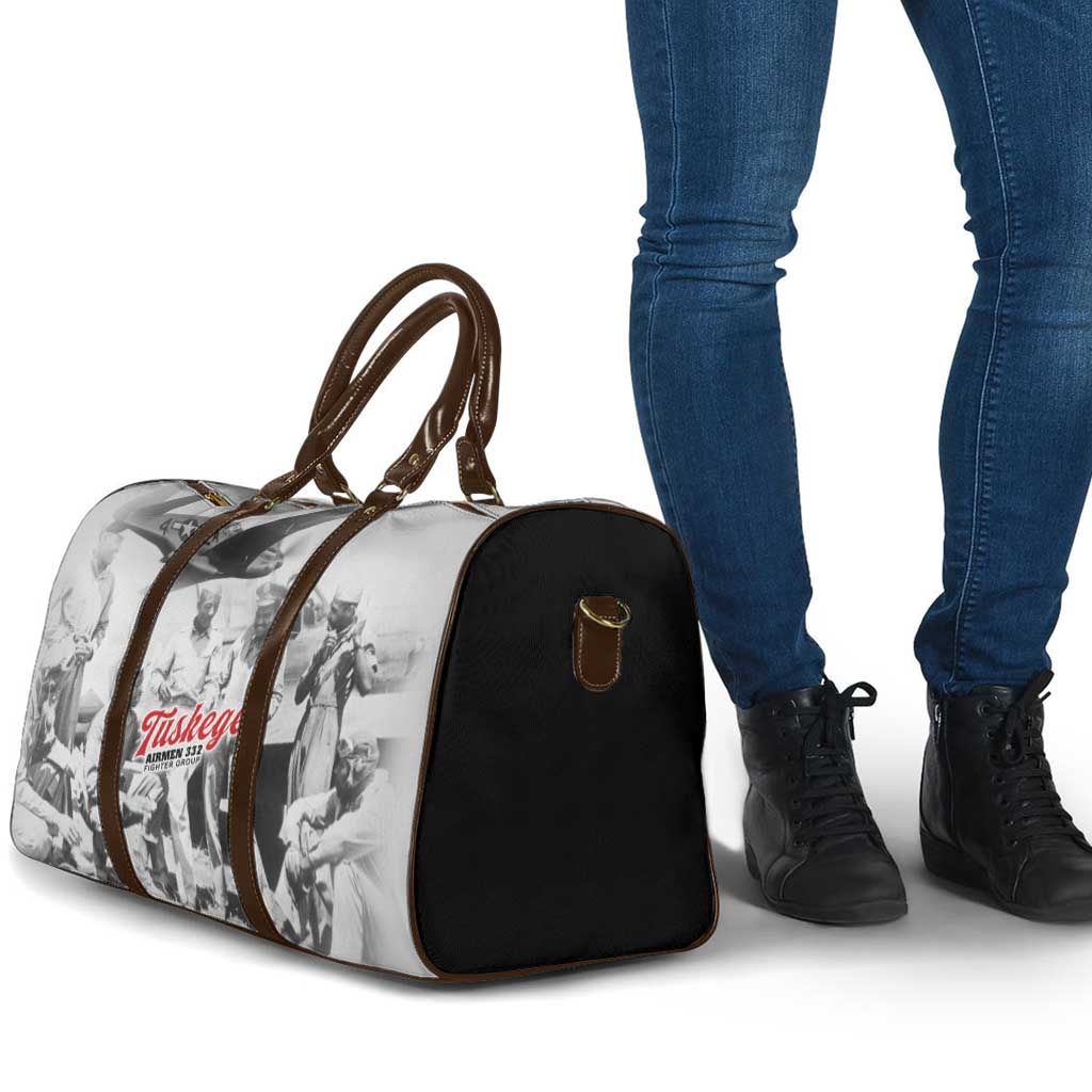 Tuskegee Airmen 332nd Fighter Group Travel Bag Vintage-style War - Wonder Print Shop