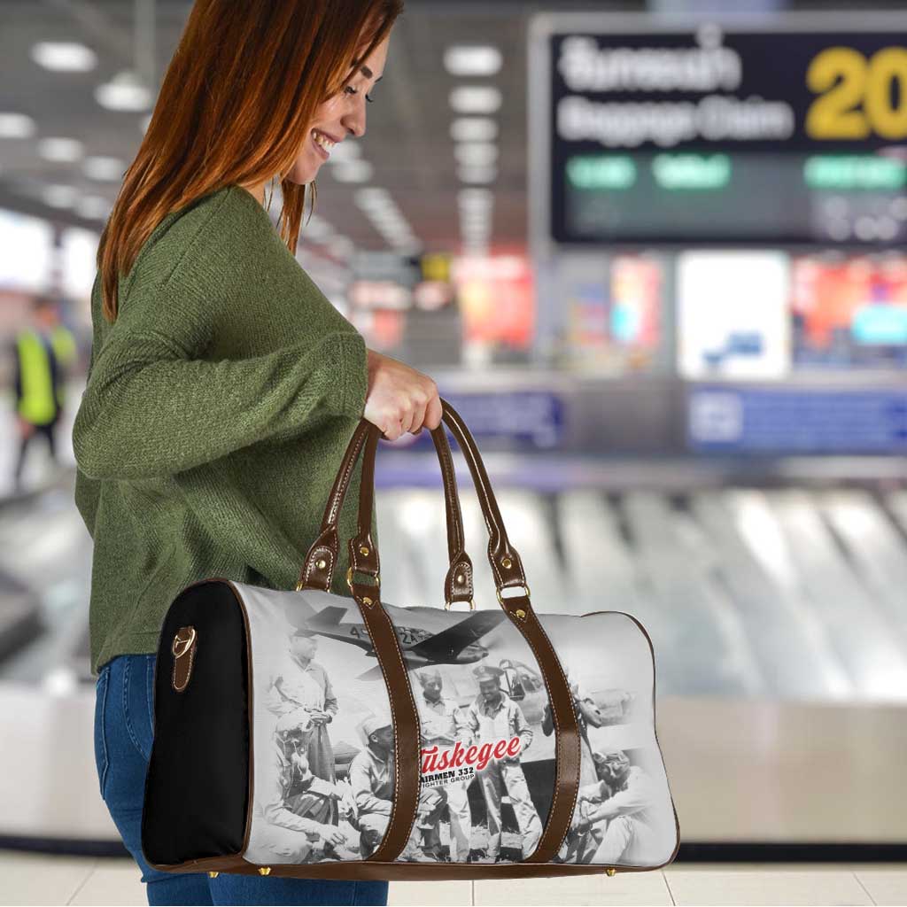 Tuskegee Airmen 332nd Fighter Group Travel Bag Vintage-style War - Wonder Print Shop