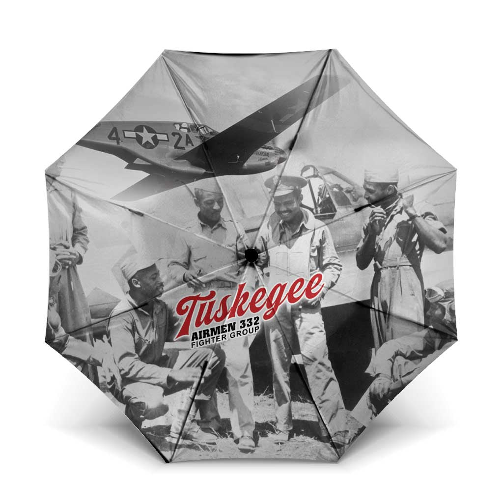 Tuskegee Airmen 332nd Fighter Group Umbrella Vintage-style War - Wonder Print Shop