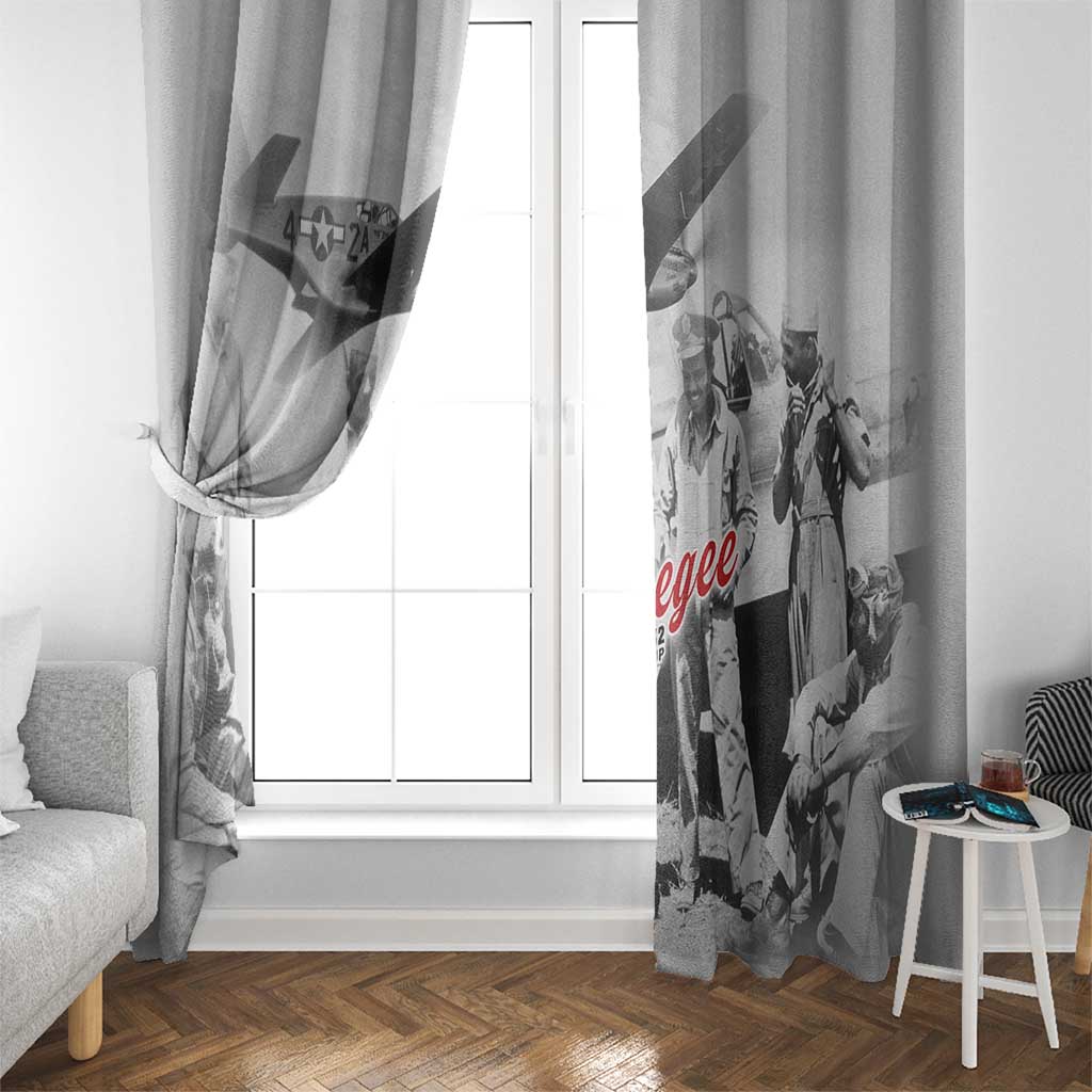 Tuskegee Airmen 332nd Fighter Group Window Curtain Vintage-style War - Wonder Print Shop