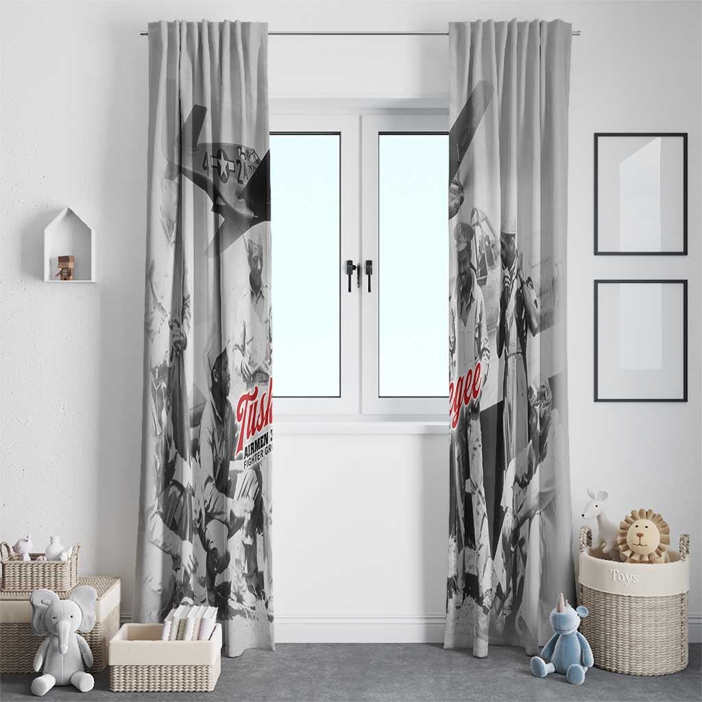 Tuskegee Airmen 332nd Fighter Group Window Curtain Vintage-style War - Wonder Print Shop