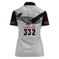 Tuskegee Airmen 332nd Fighter Group Women Polo Shirt Vintage-style War - Wonder Print Shop