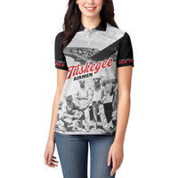 Tuskegee Airmen 332nd Fighter Group Women Polo Shirt Vintage-style War - Wonder Print Shop
