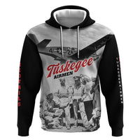 Tuskegee Airmen 332nd Fighter Group Zip Hoodie Vintage-style War - Wonder Print Shop