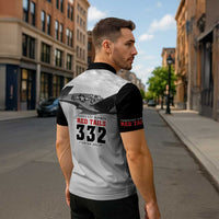 Tuskegee Airmen 332nd Fighter Group Zipper Polo Shirt Vintage-style War - Wonder Print Shop