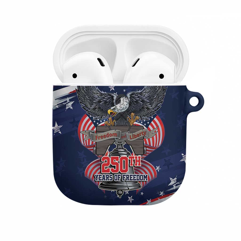 United States 250 Years of Independence AirPods Case - Wonder Print Shop