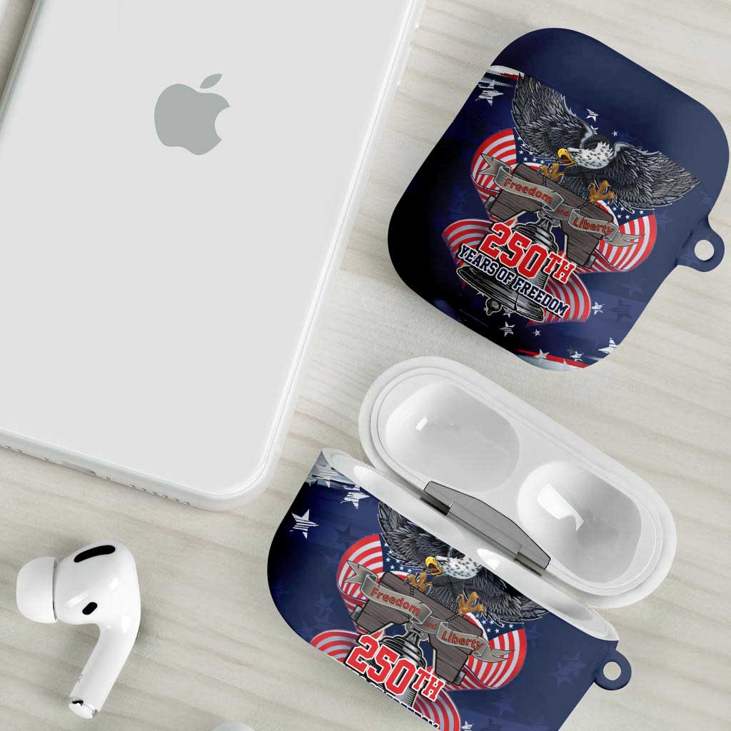 United States 250 Years of Independence AirPods Case - Wonder Print Shop