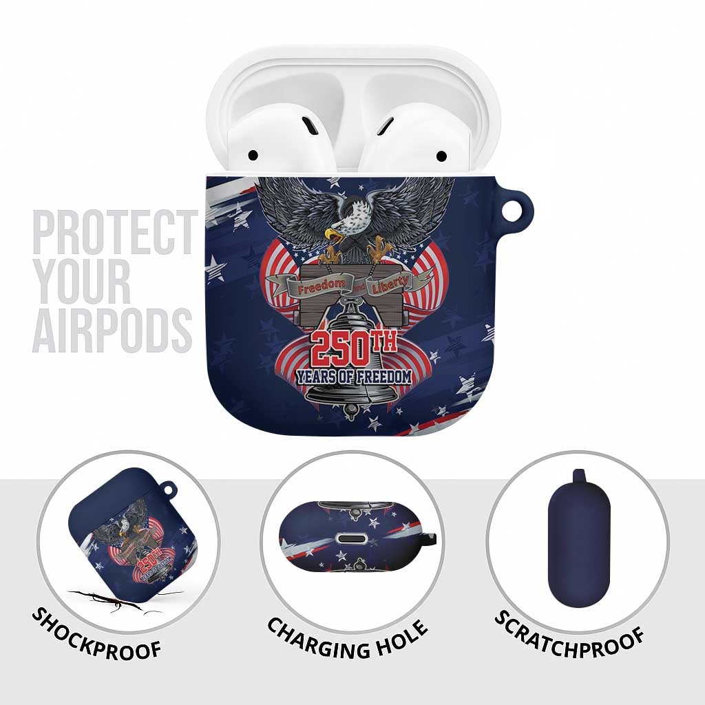 United States 250 Years of Independence AirPods Case - Wonder Print Shop