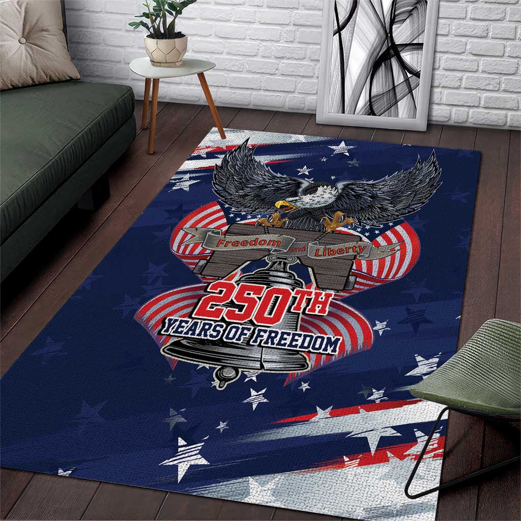 United States 250 Years of Independence Area Rug - Wonder Print Shop