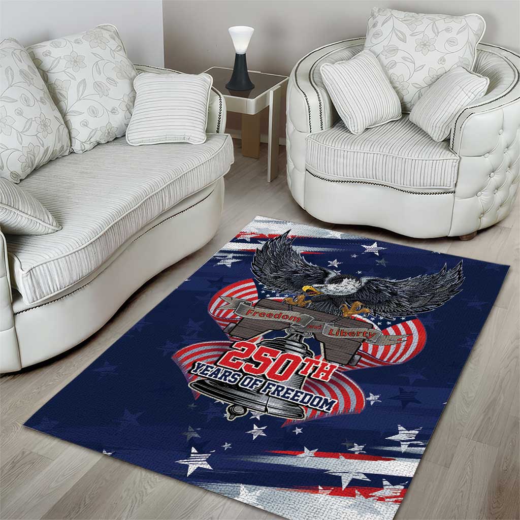 United States 250 Years of Independence Area Rug - Wonder Print Shop